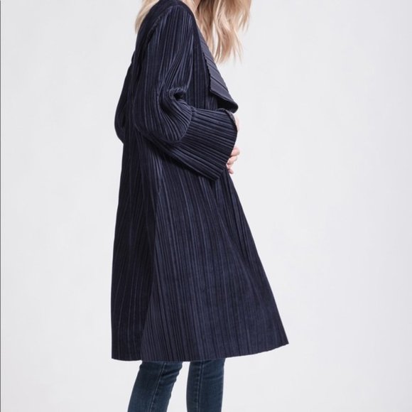 Anthropologie JOA Plush Velvet Duster Cardigan - Size Small - Picture 2 of 11